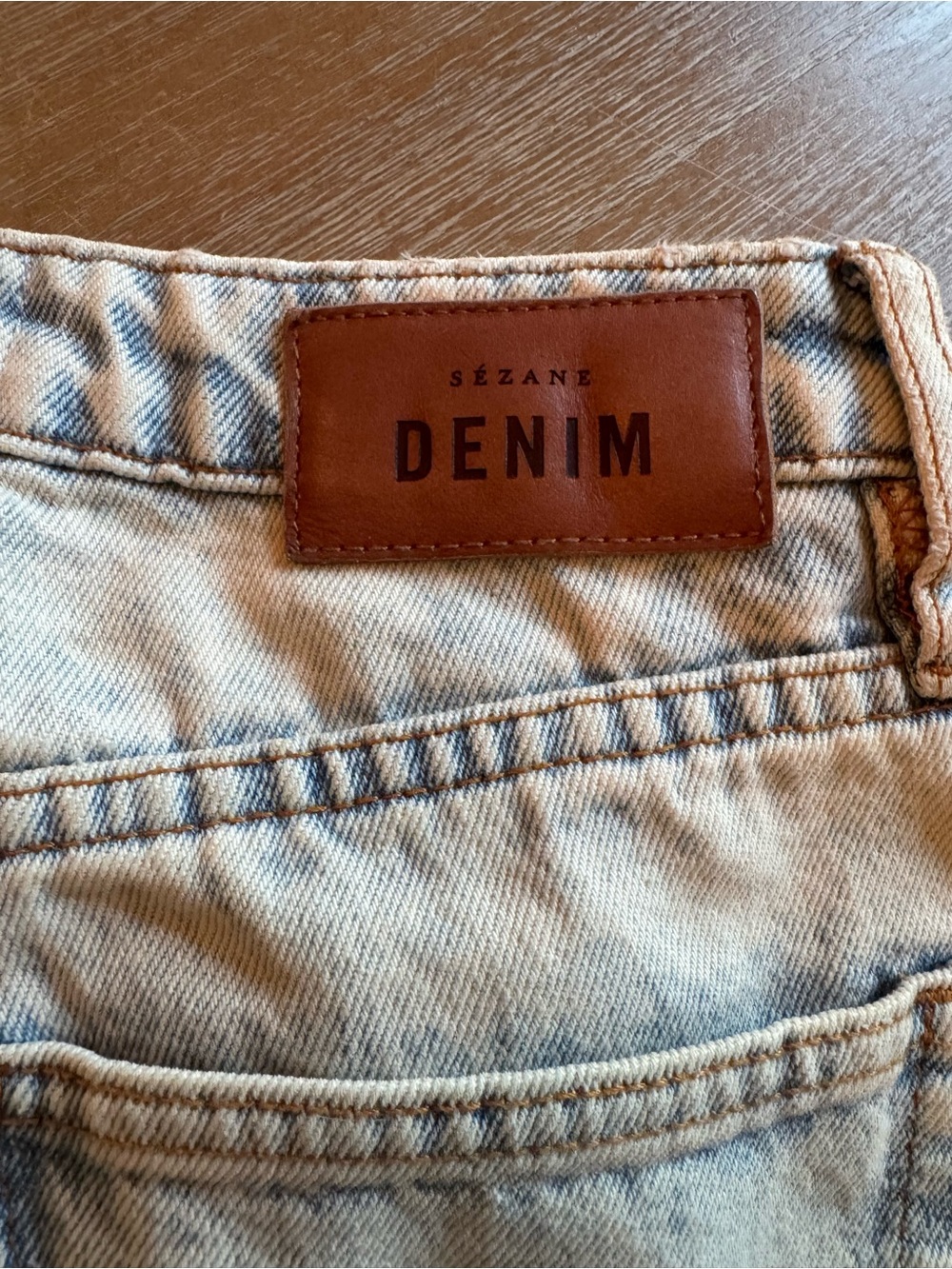 Sézane Light Wash Straight-Leg Jeans - Picture 10 of 10